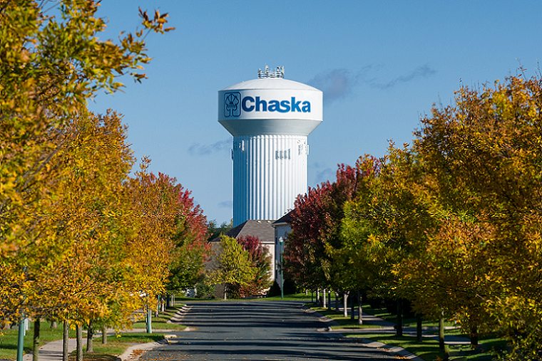 Chaska water tower 